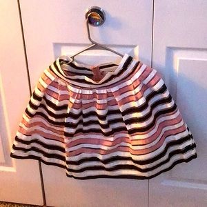 Black,White and Pink skirt